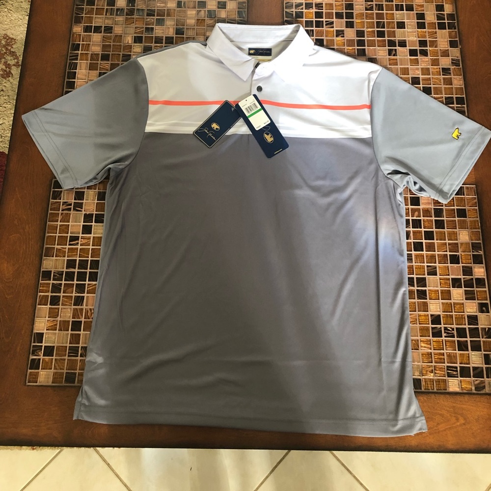 Jack Nicklaus Polo Shirt Large NWT